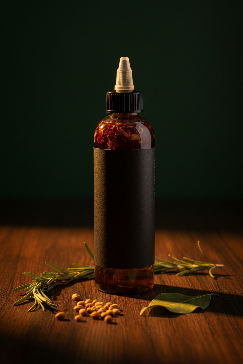 Hair Growth Oil – Moody Botanical Shot